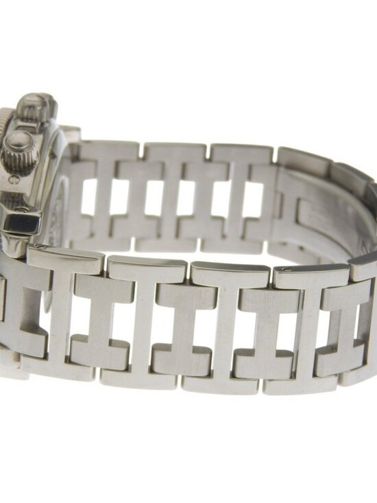 HERMES Clipper Watches CL2.910 blackDial Stainless Steel Quartz Chronograp... main image 9